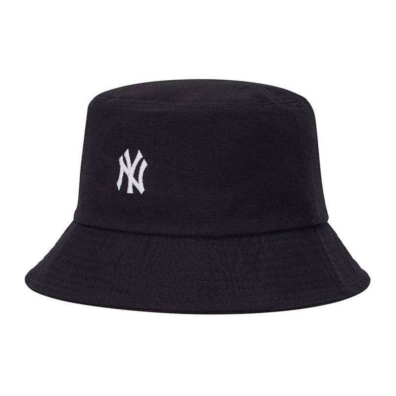 MLB Cotton Bucket Hats Unisex Black Fashion 3AHT7702N-50BKS