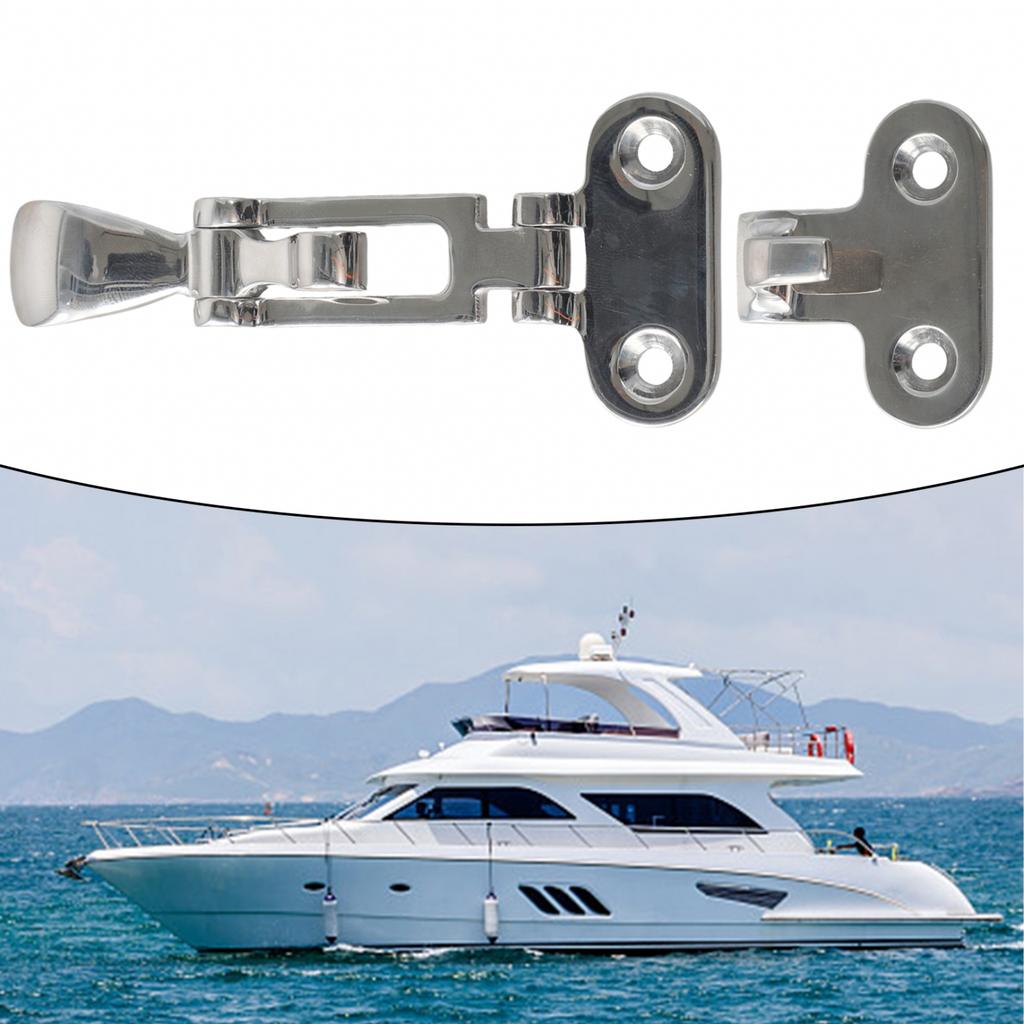 Marine Grade Stainless Steel Adjustable Latch Fastener for Boat Lock Hatch