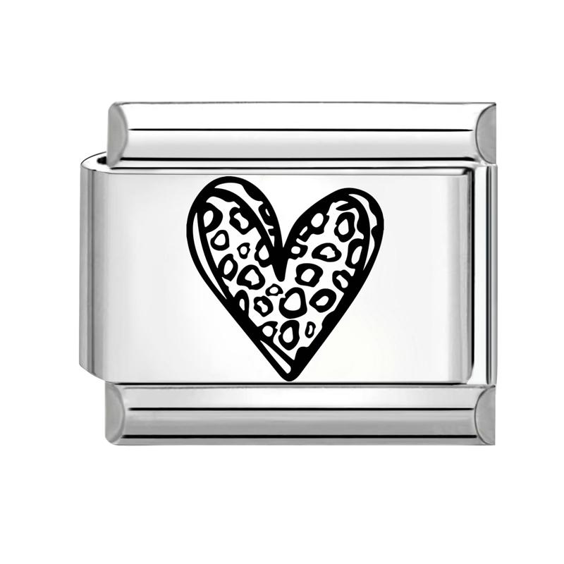 

Wholesale Funny Y2K Cat Star Coconut Trees Lip Tai Chi Italian Laser Engraving Charm Fit 9MM Stainless Steel Bracelet DIY Making