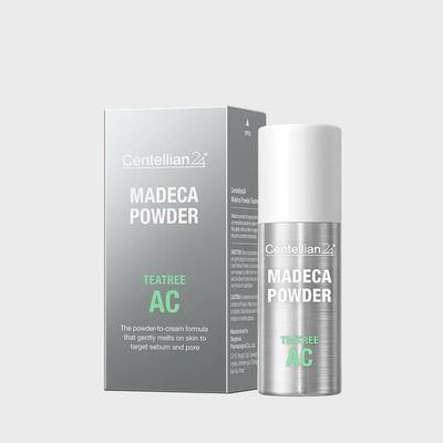 Madeca Puder Tea Tree AC Madeca Puder 6g 1ks Sérum Puder Puder Puder Sérum Zklidňující problémy Póry