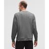 Lululemon Engineered Warmth Long Sleeve Crew Silver Drop Graphite Grey