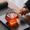 Hexagonal Glass Gongdaobei Tea Pitcher