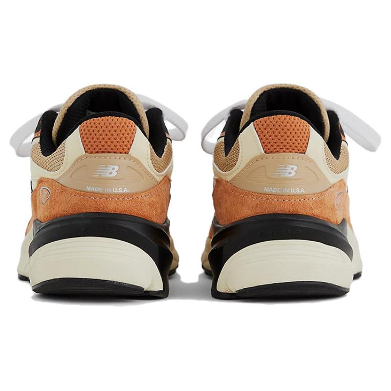 New Balance 990v6 MiUSA Teddy Santis Sepia Orange Sneakers U990TO6