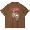 230 g/m² 100% Baumwolle Heavy Metal T-Shirt Rockband Beliebte Musik Druck Unisex Schweres Baumwoll-T-Shirt