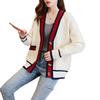 New Sweater Knitted Cardigan Women's Loose Coat Women's Spring and Autumn Clothes Early Autumn Inner Top