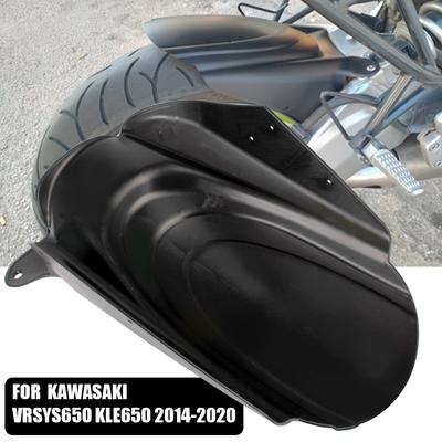 Capa de Para-lama Traseiro de Motocicleta Guarda-lamas Protetor de Barro Para KAWASAKI Versys 650 KLE650 2014-2020 Peças de Motocicleta Preto
