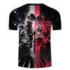 Men's Fashion 3D Printed Men's T-Shirt Round Neck Short Sleeve Trendy Street Wear