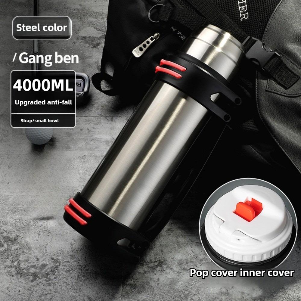 Large Capacity Flasks Water Bottle Stainless Steel Thermos Bottle VacuumInsulated Water Outdoor travel Bottle Cup Keeping Warm