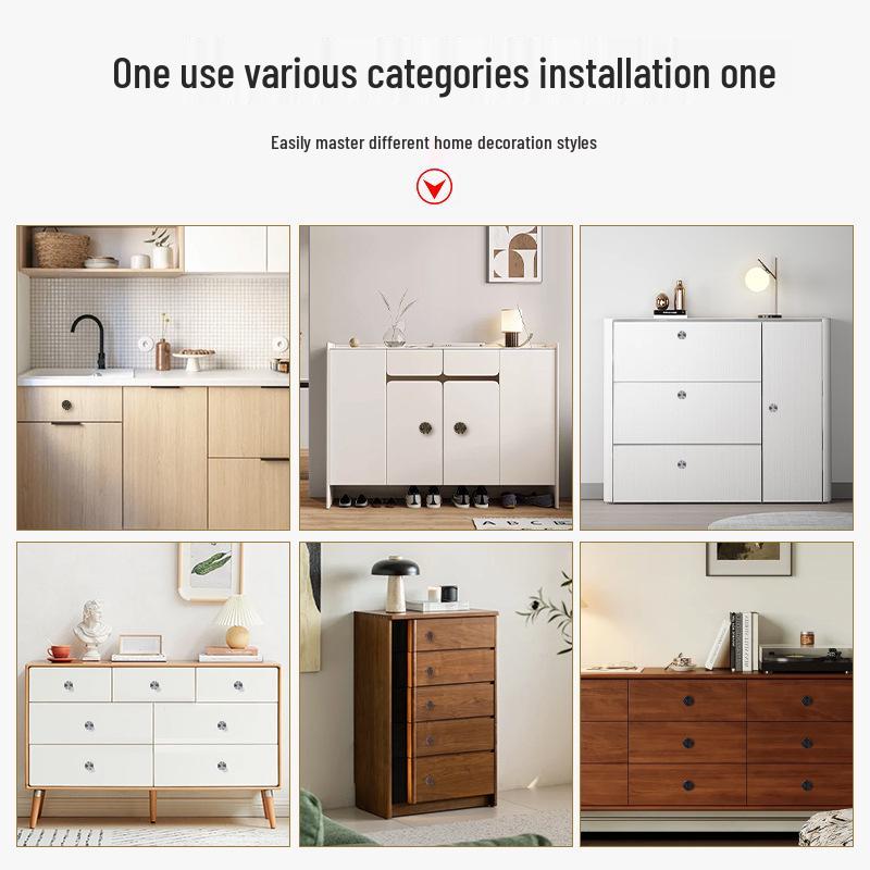 Antique Bronze Zinc Alloy Cabinet Knob - Vintage Handle for Kitchen or Bathroom