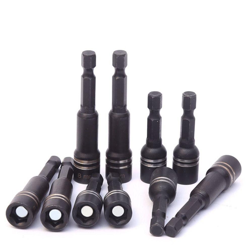 8mm Size Magnetic Nut Screwdriver Magnetic Design High-quality Materials Socket Bit Length Hex Socket Hexagonal Socket