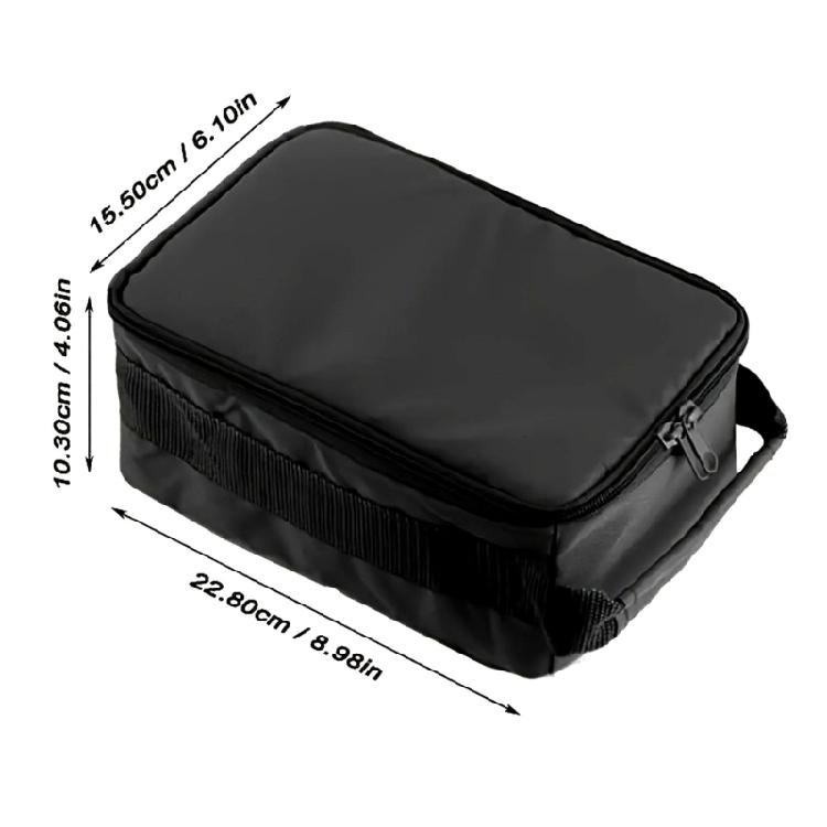 Spacious Fishing Equipment Accessory Pouches Tackle Gear Organizers Features Adjustable Interior For Efficient Storage