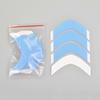 In-Stock Ultra-Thin Blue Hair Extension Tape - Real Human Skin Patch PU Hairpiece, Double-Sided Tape