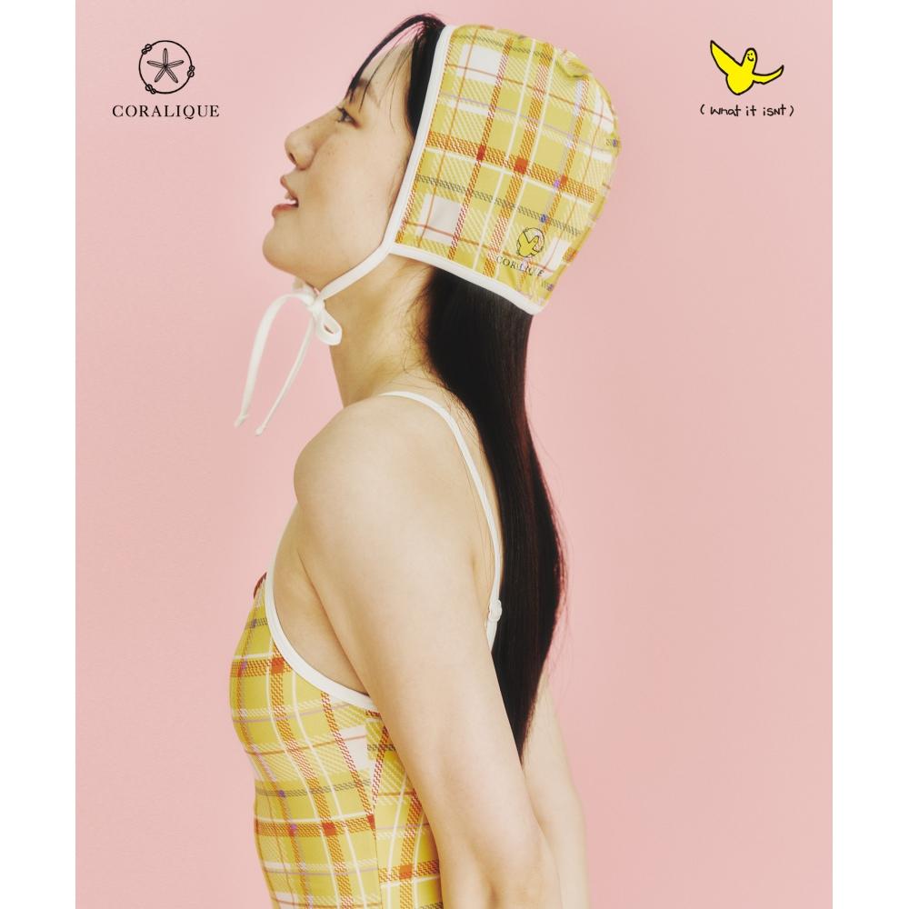 

WHATITISNT CW Angel Check Swim Балаклава желтая