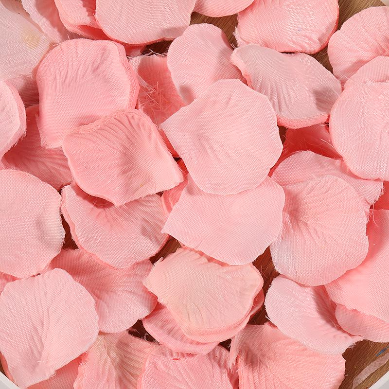 Non-Woven Artificial Rose Petals for Wedding Decorations and Hand-Thrown Arrangements