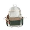 Schoolbag Korean Ins Simple and Versatile Commuter Backpack, Junior High School Girls and College Students Backpacking Travel Lightweight New 