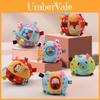 Baby Soft Plush Rattle Ball With Grasping Training For Newborn Sensory Development