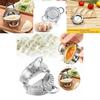 Convenient Home Dumpling Tool 304 Stainless Steel Dumpling Press Mold In Silver
