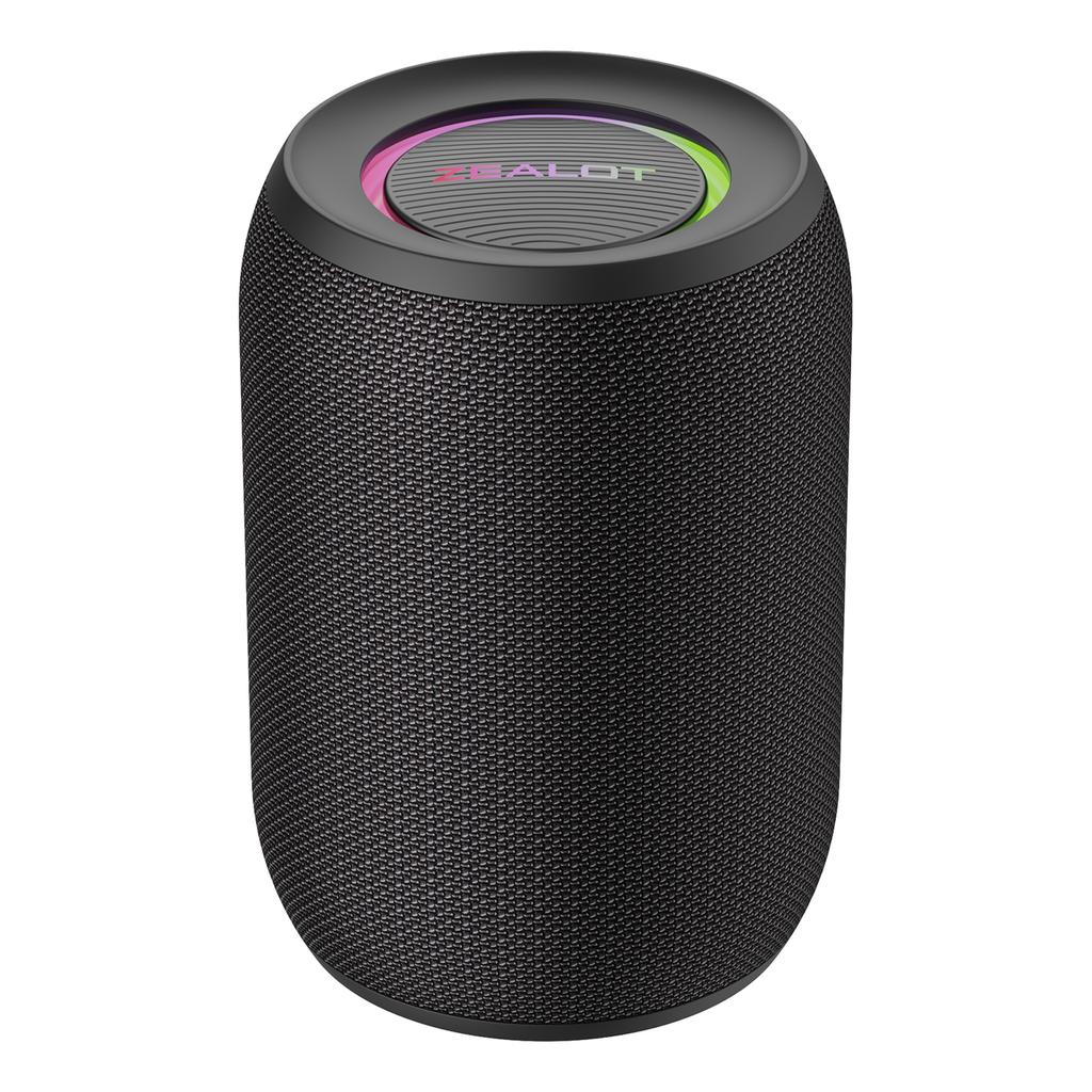 ZEALOT S32Pro Portable Wireless Speaker with BT 5.2 Technology IPX5 Waterproof Speakers HiFi Sound MIC AUX TF Card USB
