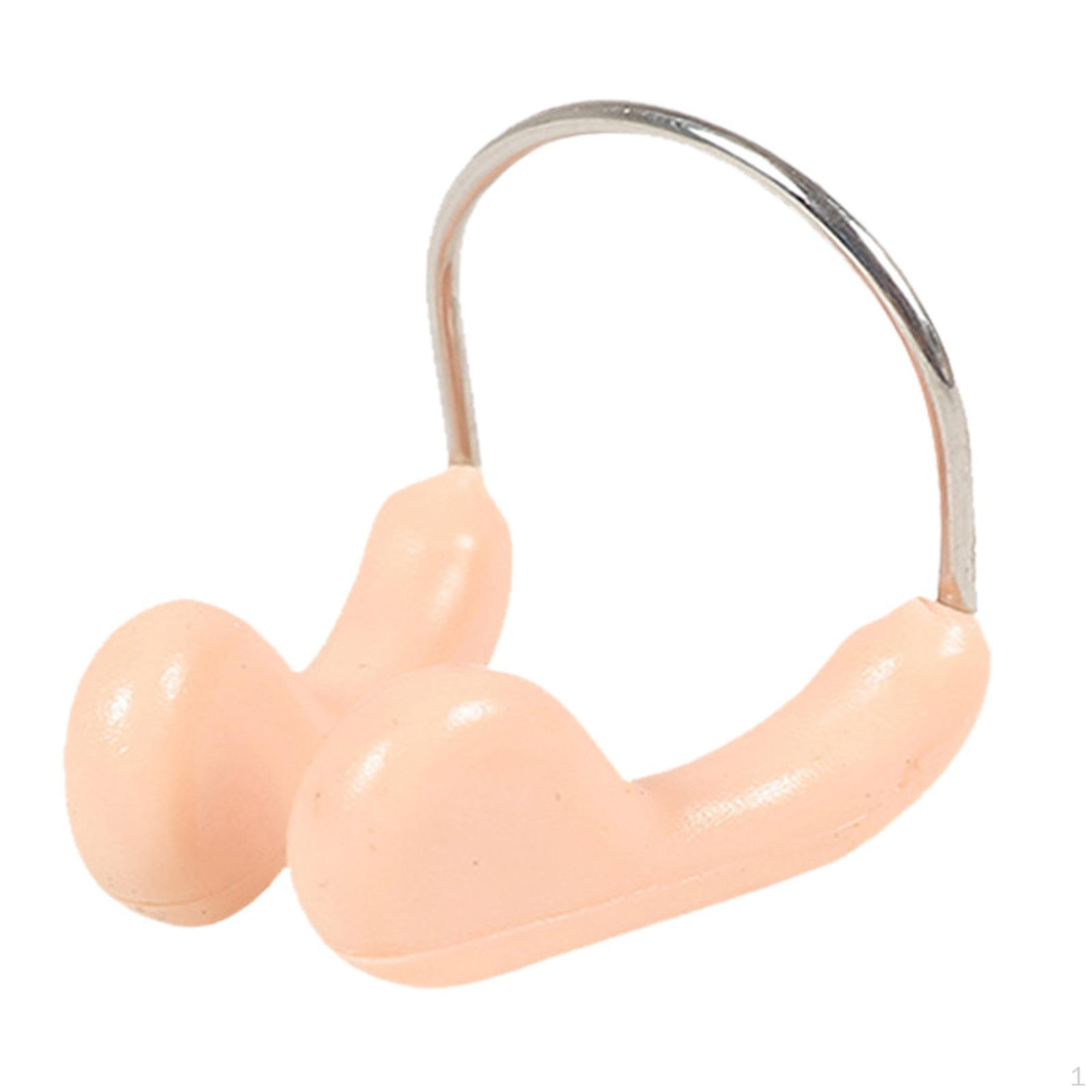 

Заглушки для носа для плавания, защита для носа, легкий, практичный, портативный вариант для плавания Bagged