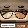 Cat-Eye Photochromic Anti-Blue Light Fashion Glasses for Commuting