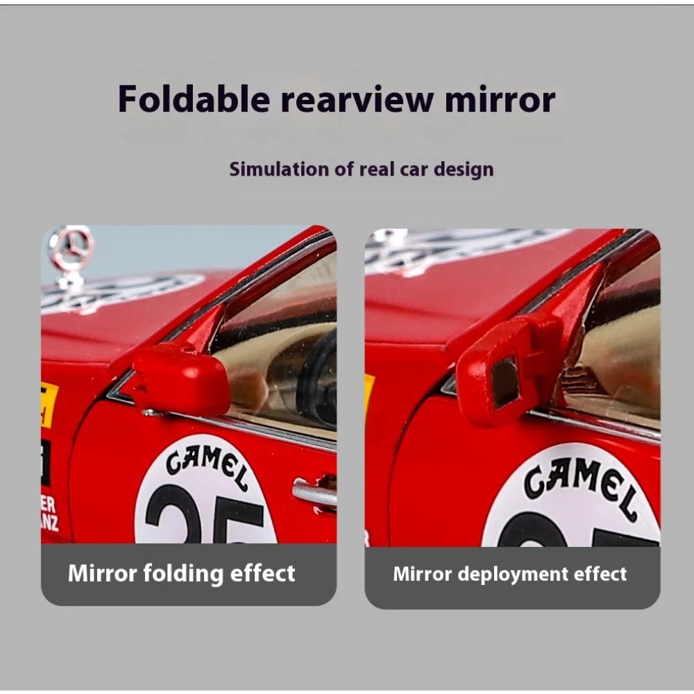 1/24 Scale Benz S W140 320SEL Modified Version Super Racing Car Alloy Metal Diecast Model Car Collecting Hobbies Ornaments