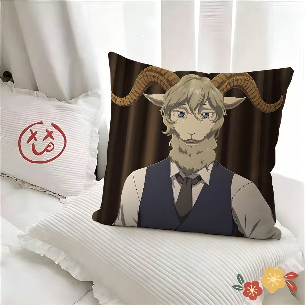 Stück Anime Beastars Kissenbezug Mode Quadratischer Kissenbezug Schlafzimmer Sofa Raum Ins Dekoration Freizeit