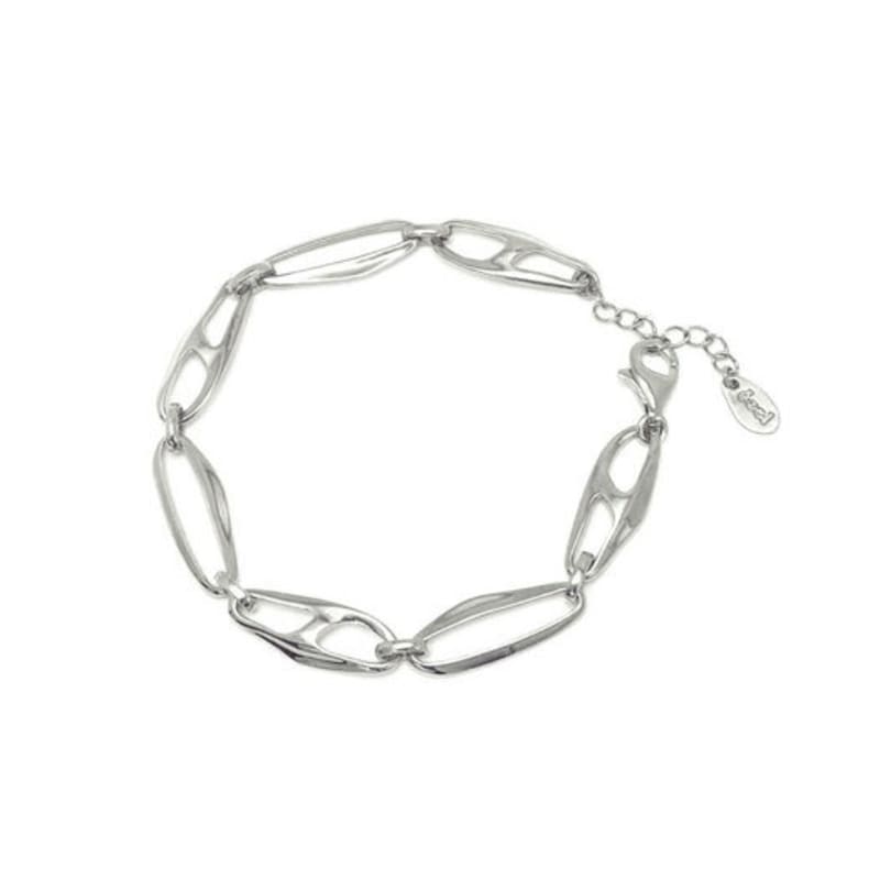 Ozel Silver925 Munch Chain Bracelet PS086B