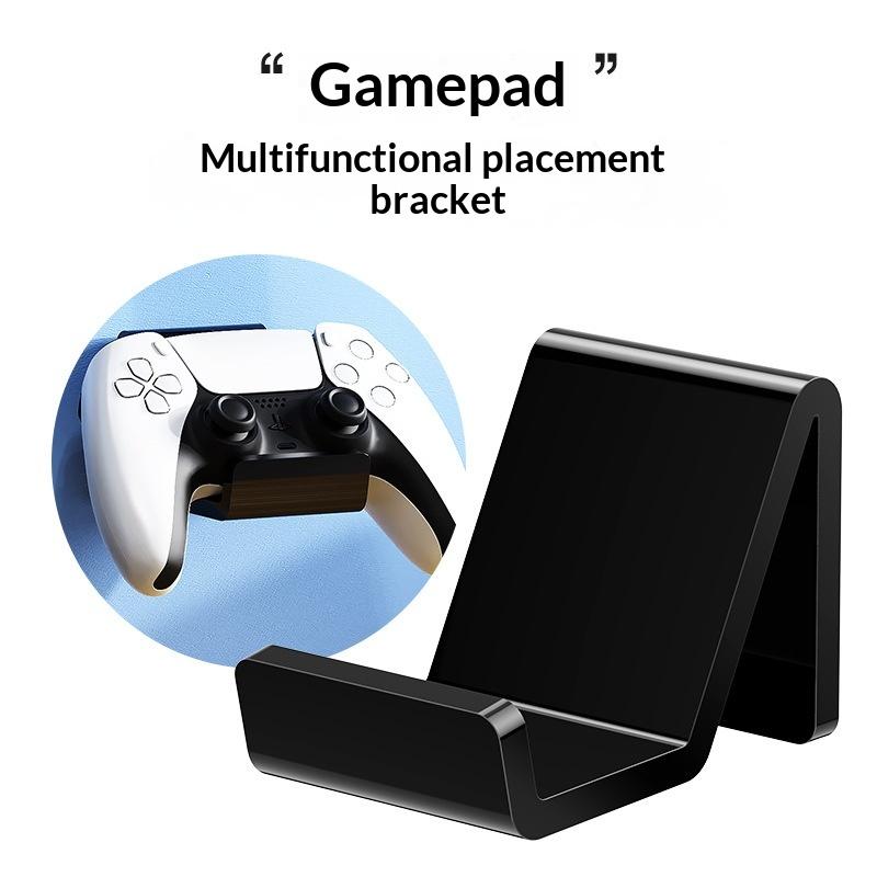 1Pcs Wall Mounted Game Controller Bracket Storage Rack For Switch Pro/Ps5//Gamepads Stand Hanger Holder