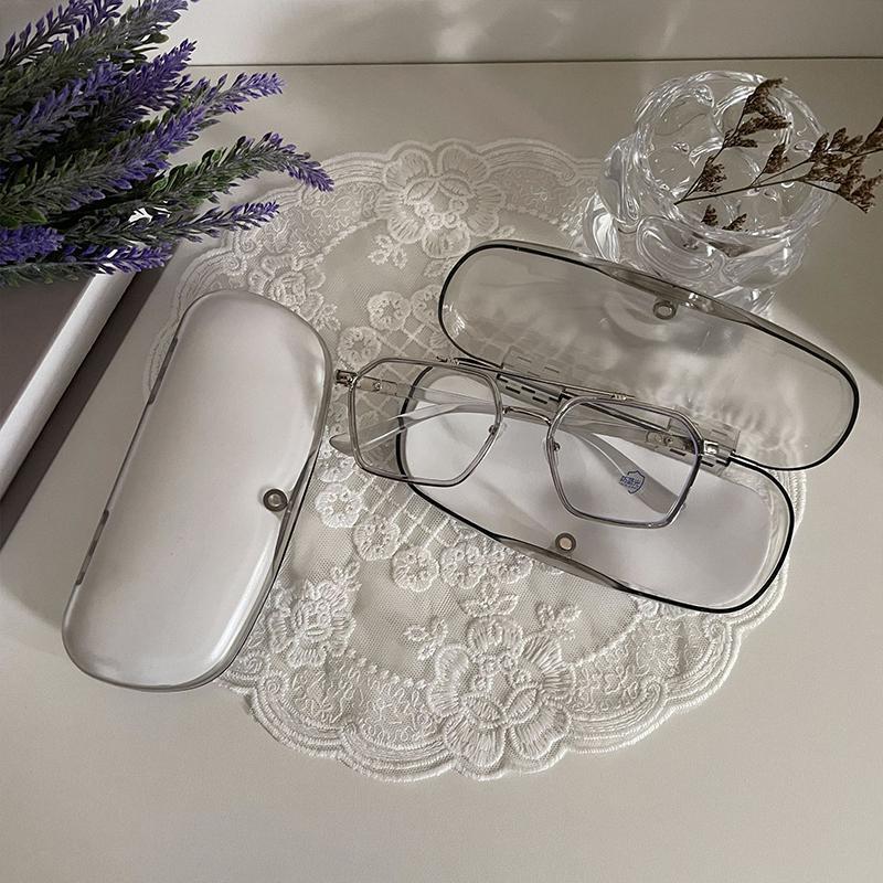 Transparent Portable Glasses Cases Waterproof Plastic Sunglasses Glasses Box Hard reading Glasses Case Shell Case Protector Box