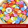 Children's DIY Colorful Button Painting Kit - Creative Love Bear Design for Kindergartens