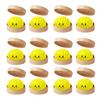 In Dark Bun The Glow Squeeze Toy Led Light Up Stress Relief Fidget Sensory Toy For Adults Kids Cute Desk Decor Gift