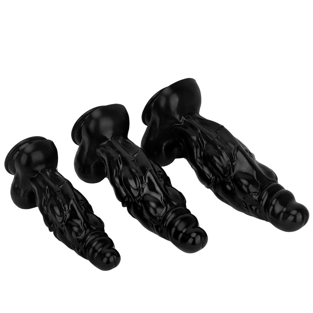 Soft PVC Dragon Head Dildo Anal Plug Big Fisting Butt Dilator Strap On Sex Toy for Adults