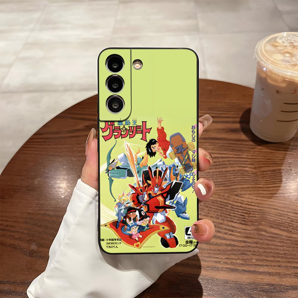 

Anime M-Mado K-King Granzort Phone Case For S25 Ultra Samsung S24 Fe S23 S22 S20 S21 Plus A54 A34 A53 A16 Back Cover Samsung s23