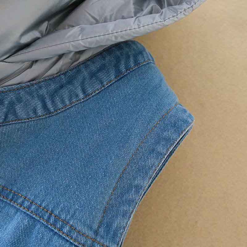 Vest for Women Winter Cotton Sleeveless Tops Padded Large Size Vest Oversize Thickened Down Casual Zipper Vest