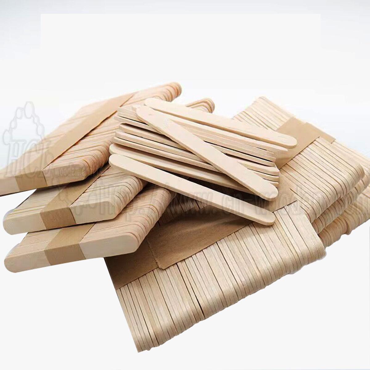 

Натуральные деревянные палочки для мороженого, Палочки для мороженого ручной работы, Деревянные чипсы, Палочки для фруктового льда, Шпатели для языка 93x10x2mm, 50 pcs/bundle, 200 bundles/box