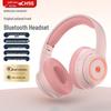 Noise-Cancelling Over-Ear Wireless Bluetooth Headphones with Card Slot and Long Battery Life for Gaming and Universal Compatibility