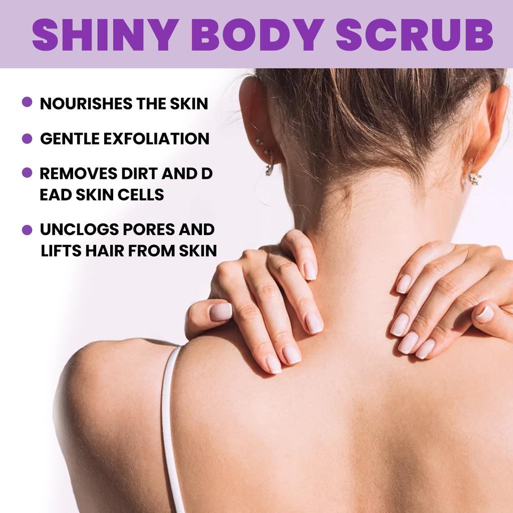 EELHOE Scrub Esfoliante Corpo all'Aloe Vera 60G Crema Anticellulite Schiarente Idratante Illuminante Pasta Rassodante Pelle Cura della Pelle