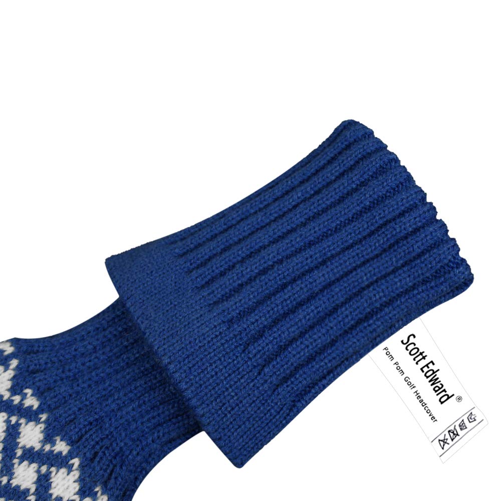 Scott Edward High Quality Knit Golf Club Head Cover, Single