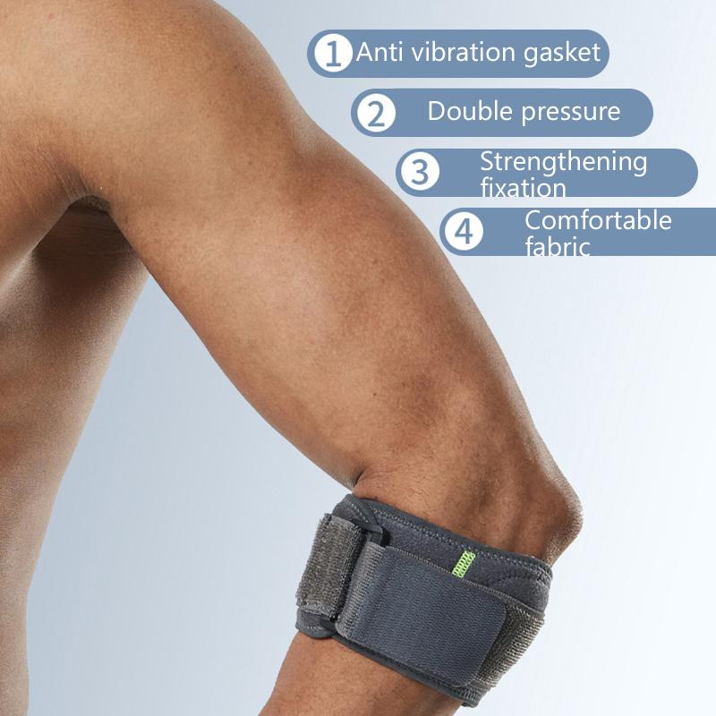 1Pcs Tennis Badminton Elbow Guard Golfer Elbow Forearm Compression Elbow Compression With Pad Guard Sports Tool