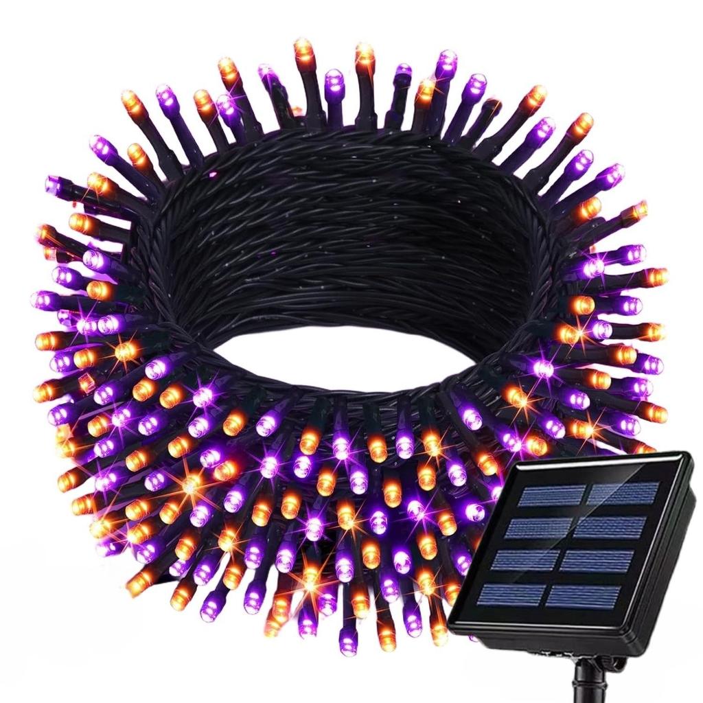 Outdoor Solar Light String Christmas Day Courtyard Decoration Starry Sky Independence Day Halloween Lights