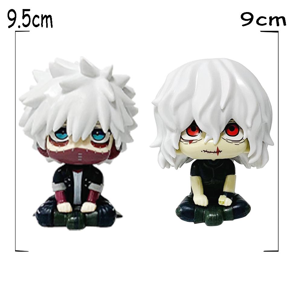 10Cm Anime Figurine Pvc Q Version Bakugou Katsuki Midoriya Izuku Action Figures Anime Present Collection Series Model