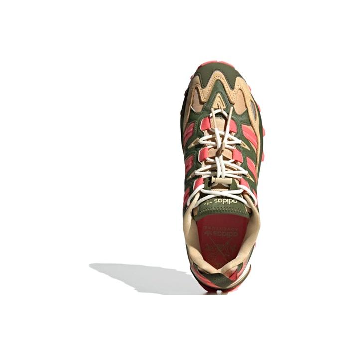adidas Originals Hyperturf Adventure Fabric Synthetic Leather Sports Comfortable Slip Resistant Durable Low Top Lifestyle Casual Shoes HQ7051