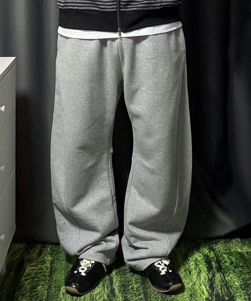 BIG UNION Curved Sweatpants (Gray)