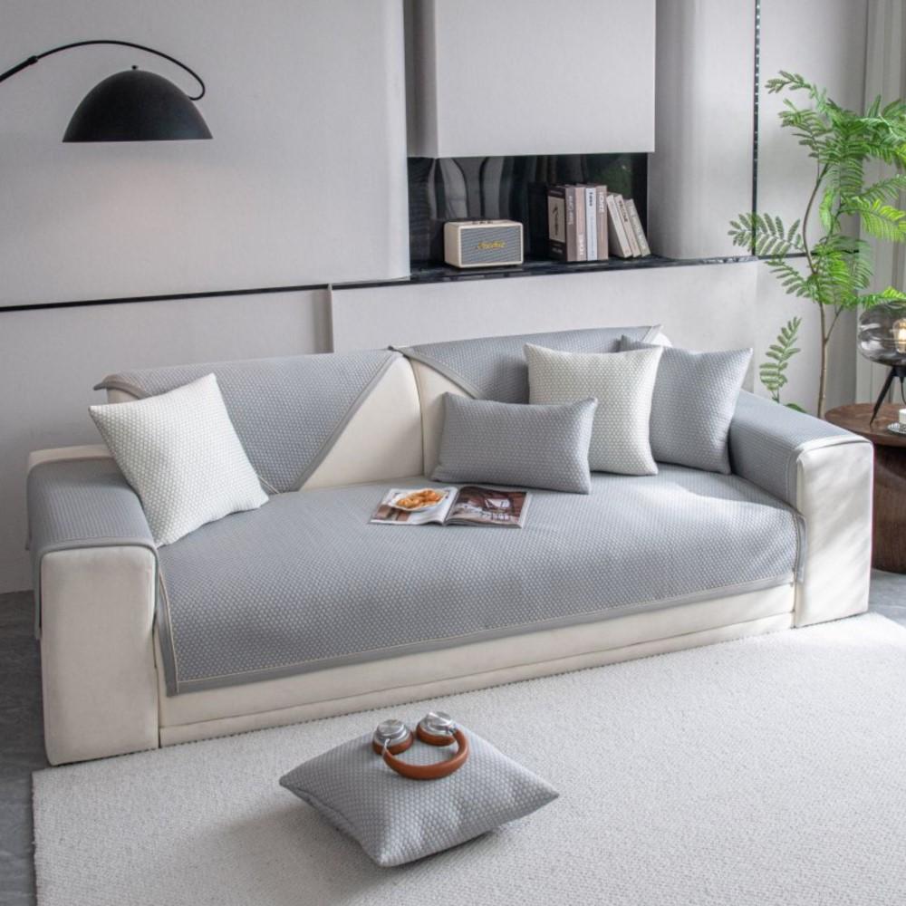 Cojin Housse De Canape Dangle Living Room Anti-slip Couch Sofa Cover Summer Nordic TWO Seat Sofa Cushion Cover Slipcover Funda