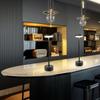 Metal Touch Control LED Table Lamp 3 Light Modes with Long-Press Dimming Brightness, Rechargeable & Cordless Modern Light
