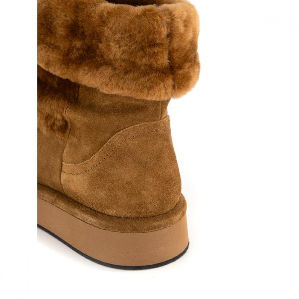 Soda Women S caSual Wool Raw Rubber bootS Hib409ka37  4cm 