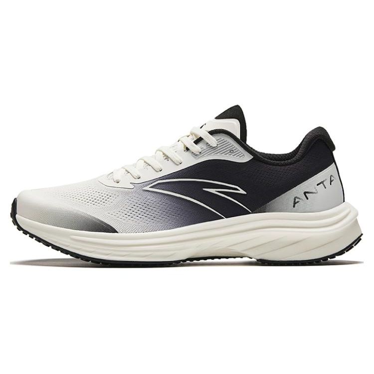Anta Road Run 2 Low Top Running Shoes Mens White Black 912425524-2 40