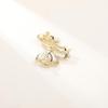 Bo Xin Yun Elegant Korean Zirconia Bow Brooch - High-end Cardigan Accessory Gift