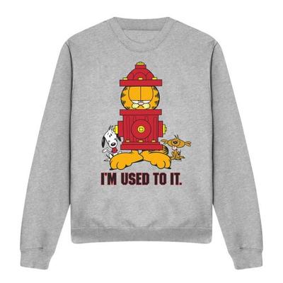 Garfield Unisex Adult IÂ´m Used To It Sweatshirt