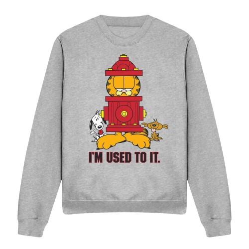 Garfield Unisex Adult I´m Used To It Sweatshirt
